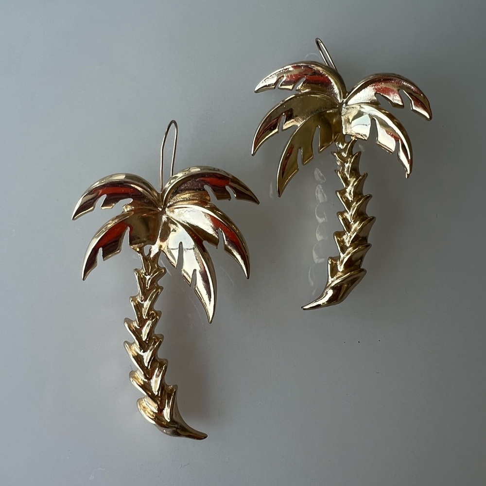 Palm Tree Earrings